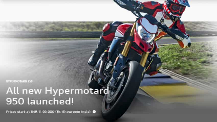 Ducati drives in Hypermotard 950 in India at Rs 11.99 lakh