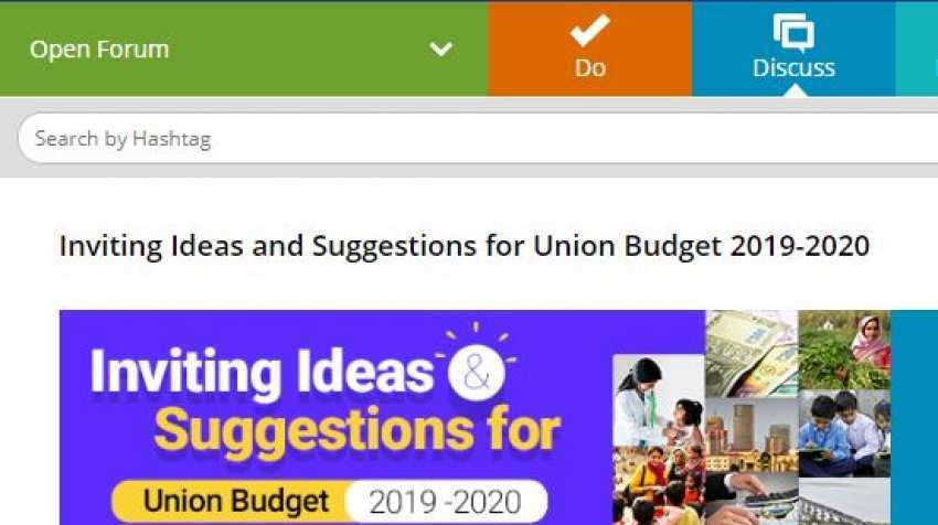 Budget 2019: Want to be part of process? Send your ideas to Modi government - Here is how