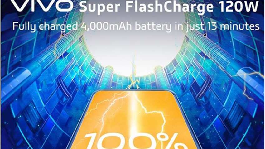 Vivo unveils Super FlashCharge 120W tech, claims to fully charge smartphones in just 13 minutes Vivo unveils Super FlashCharge 120W tech, claims to fully charge smartphones in just 13 minutes