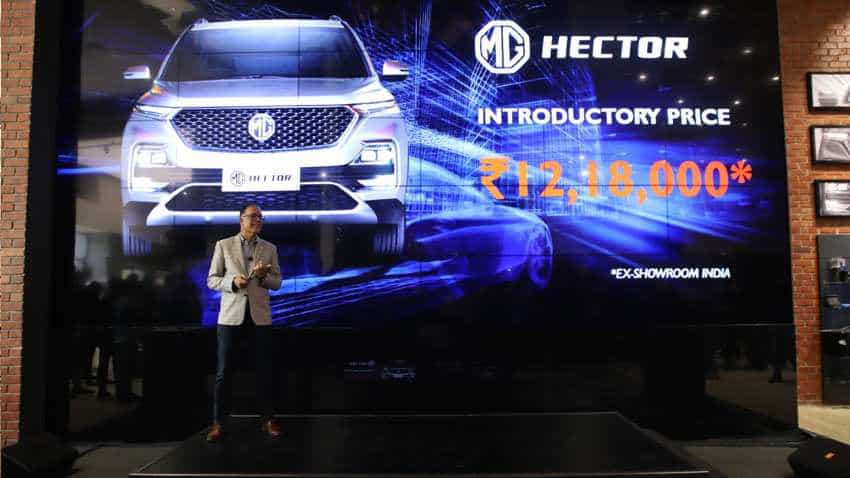 MG Hector already a big hit? 10k+ bookings in just 23 days | Check prices, delivery, mileage and more MG Hector already a big hit? 10k+ bookings in just 23 days | Check prices, delivery, mileage and more
