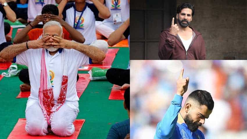 Surprise! PM Narendra Modi beats Ramdev, MS Dhoni, Virat Kohli, Akshay Kumar as the top fitness influencer in country Surprise! PM Narendra Modi beats Ramdev, MS Dhoni, Virat Kohli, Akshay Kumar as the top fitness influencer in country