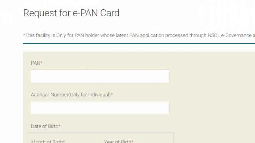 What is e-PAN card? How to apply for it using Aadhaar KYC