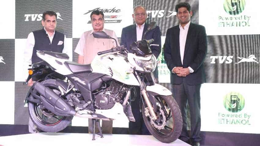 TVS Apache RTR 200 Fi E100 launched! India&#039;s 1st Ethanol-based motorcycle is here - Details