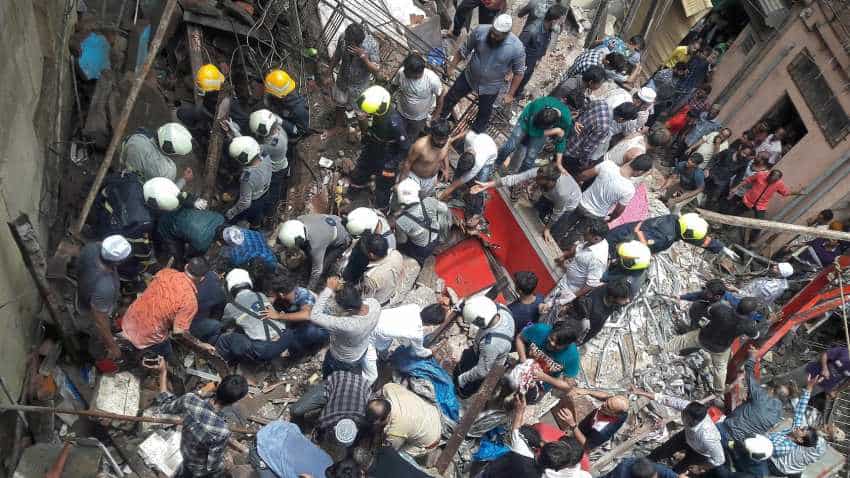 Mumbai building collapse: Minor rescued, many feared trapped Mumbai building collapse: Minor rescued, many feared trapped