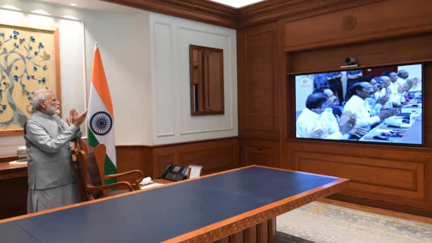 Chandrayaan 2 launch: PM Narendra Modi applauds ISRO feat Chandrayaan 2 launch: PM Narendra Modi applauds ISRO feat