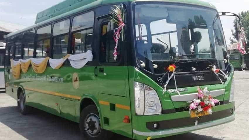 Tata Motors delivers 40 indigenously developed e-buses to Jammu & Kashmir State Road Transport Corporation Tata Motors delivers 40 indigenously developed e-buses to Jammu & Kashmir State Road Transport Corporation