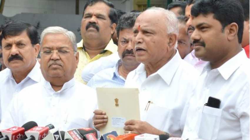 BS Yeddyurappa oath-taking ceremony: Karnataka BJP chief to take oath as CM  today | Zee Business