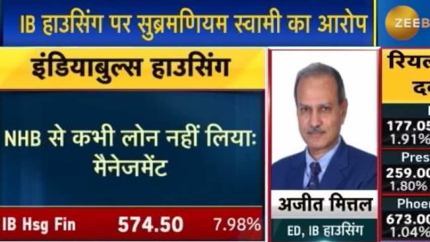 Indiabulls has never taken a single penny from NHB; Allegations are Baseless &amp; Absurd: Ajit Mittal, ED, Indiabulls 