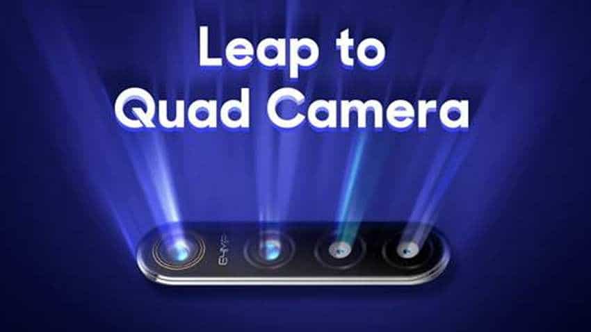 Realme set to showcase world's first 64MP 'quad-camera' smartphone in India on August 8 Realme set to showcase world's first 64MP 'quad-camera' smartphone in India on August 8
