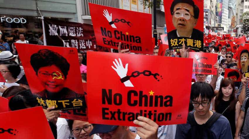 Strike grips Hong Kong as leader warns protests to challenge Chinese sovereignty Strike grips Hong Kong as leader warns protests to challenge Chinese sovereignty