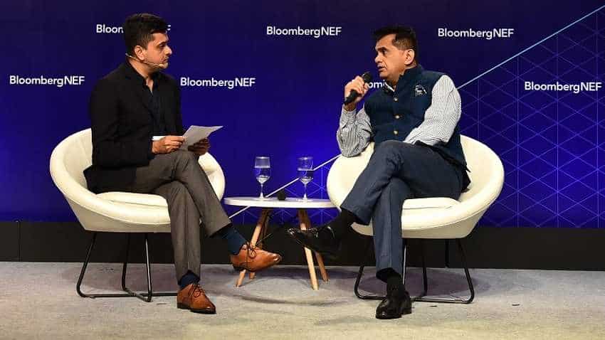 EXCLUSIVE: BNEF Summit - Niti Aayog CEO Amitabh Kant shares valuable insights on Future of Mobility in India - Details EXCLUSIVE: BNEF Summit - Niti Aayog CEO Amitabh Kant shares valuable insights on Future of Mobility in India - Details