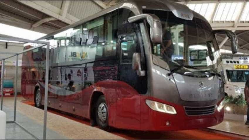 JCBL launches super-luxury travel coach Destiny at Prawaas 2019 in Mumbai