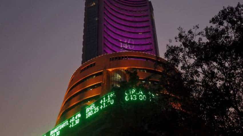 Sensex soars over 600 points, Nifty climbs 11K, Bank Nifty scales 28K; Aurobindo Pharma, Vodafone Idea stocks gain
