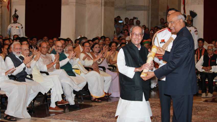 Ex-President Pranab Mukherjee awarded Bharat Ratna