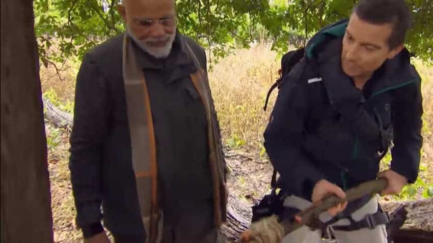 WATCH! Why PM Modi refused to use a spear against a potential tiger attack WATCH! Why PM Modi refused to use a spear against a potential tiger attack