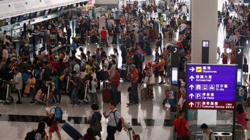 Hundreds of flights disrupted, cancelled from Hong Kong airport after anti-government protests Hundreds of flights disrupted, cancelled from Hong Kong airport after anti-government protests