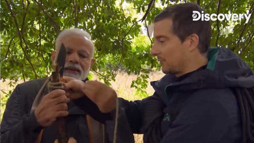 Modi in Man vs Wild: Bear Grylls reveals PM's answers about these important questions Modi in Man vs Wild: Bear Grylls reveals PM's answers about these important questions