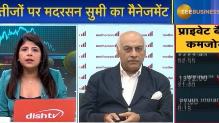 Things will turnaround in a quarter or two: Vivek Chaand Sehgal, Motherson Things will turnaround in a quarter or two: Vivek Chaand Sehgal, Motherson