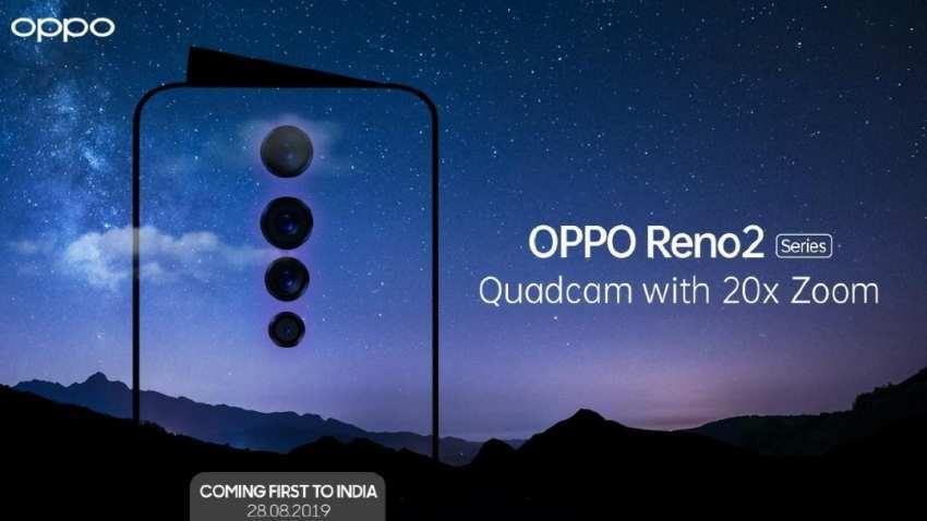 OPPO Reno 2 series with Quad cam coming in Aug; to be unveiled in India first
