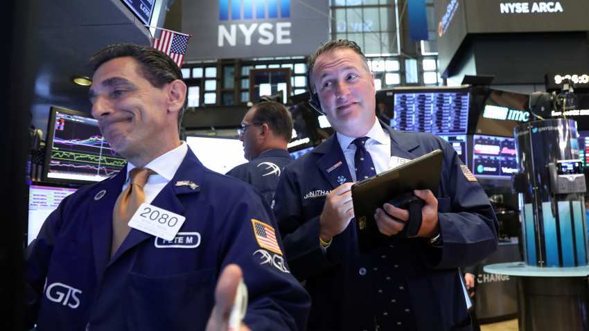 Global stocks rise with focus on economic stimulus; US yield curve briefly inverts