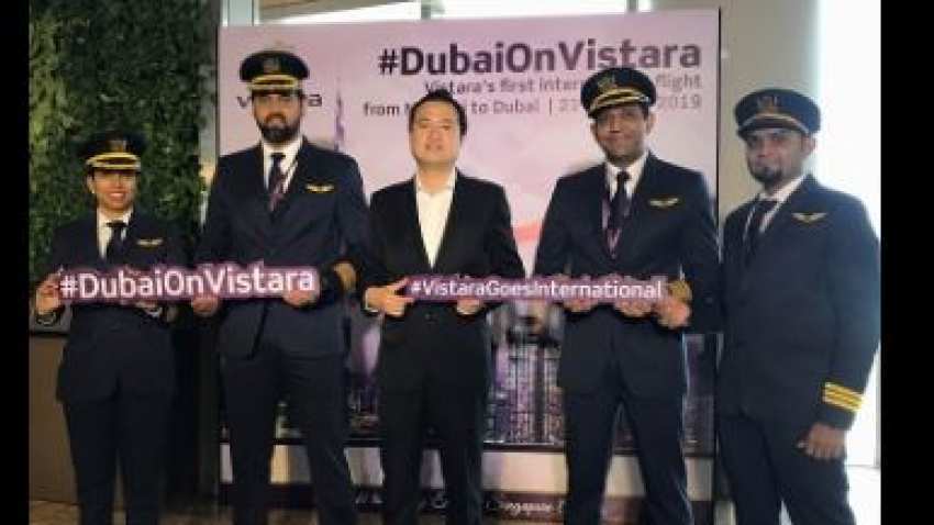 Vistara Mumbai-Dubai daily service inaugurated; airline celebrates in style
