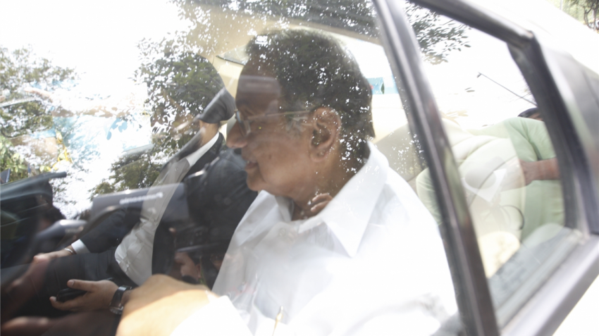 As sleuths quiz Chidambaram, CBI HQ turns into a fortress As sleuths quiz Chidambaram, CBI HQ turns into a fortress