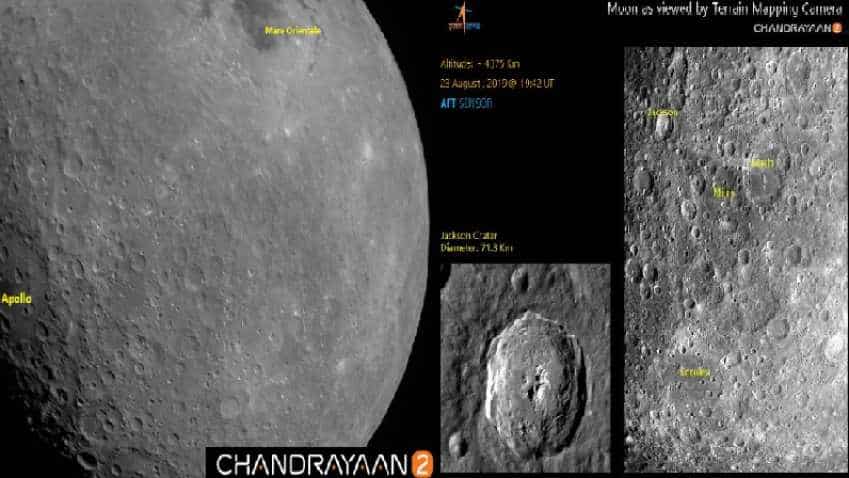 ISRO releases fresh set of photos of moon craters