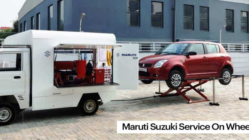 Maruti Suzuki launches ‘Service on Wheels’, offers car service at your doorsteps Maruti Suzuki launches ‘Service on Wheels’, offers car service at your doorsteps