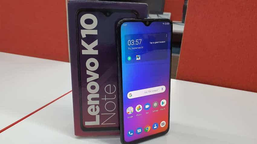 Lenovo K10 Note, A6 Note, Z6 Pro smartphones launched in India: Check price, features