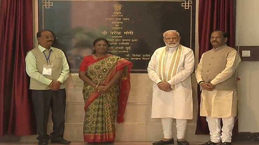 PM Narendra Modi inaugurates New Jharkhand Vidhan Sabha building - Top things to know about complex PM Narendra Modi inaugurates New Jharkhand Vidhan Sabha building - Top things to know about complex