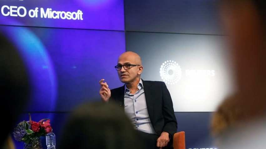 Satya Nadella led Microsoft authorizes $40 bn of share buybacks, raises dividend Satya Nadella led Microsoft authorizes $40 bn of share buybacks, raises dividend