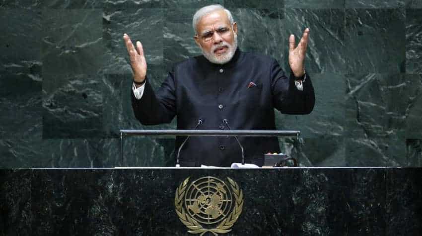 Modi US visit: Need, not greed is India's guiding principle on climate change, says PM Modi US visit: Need, not greed is India's guiding principle on climate change, says PM