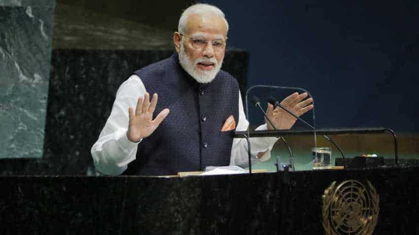 Narendra Modi Speech at UNGA: In stirring words, PM offers support to poor nations through financial inclusion