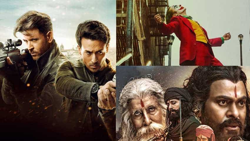 War vs Sye Raa Narasimha Reddy vs Joker box office collection: Rs 200 cr in 1 day! Record day in India expected War vs Sye Raa Narasimha Reddy vs Joker box office collection: Rs 200 cr in 1 day! Record day in India expected