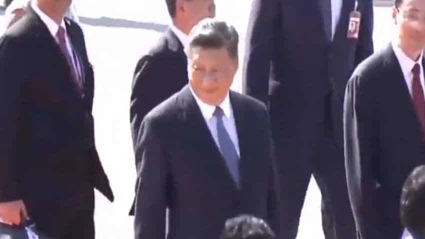 WATCH: Chinese President Xi Jinping reaches Chennai for meet with PM Modi, welcomed by folk dancers