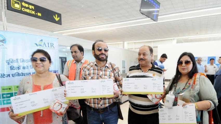 MORE WINGS to Delhi-NCR flyers! Hindon Airport flight takes off - Check Modi govt's direct benefit to passengers MORE WINGS to Delhi-NCR flyers! Hindon Airport flight takes off - Check Modi govt's direct benefit to passengers