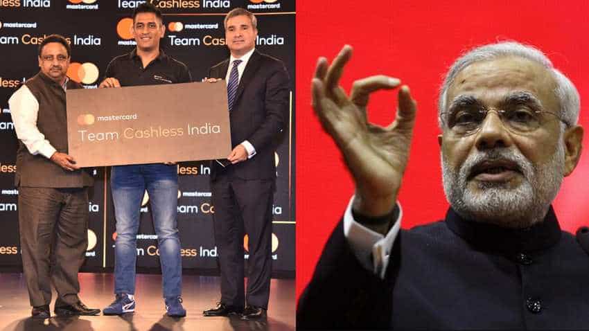 BIG SHOT IN ARM! How Mastercard and MS Dhoni are realising this dream of PM Narendra Modi BIG SHOT IN ARM! How Mastercard and MS Dhoni are realising this dream of PM Narendra Modi