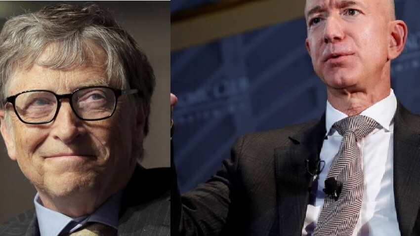 Amazon vs Microsoft: Jeff Bezos loses world's richest man title to Bill Gates Amazon vs Microsoft: Jeff Bezos loses world's richest man title to Bill Gates