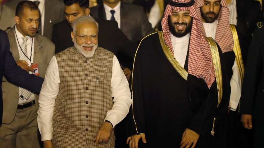 India Saudi Arabia Trade: Modi, Saudi Crown Prince Mohammed bin Salman inks Strategic Partnership Council agreement India Saudi Arabia Trade: Modi, Saudi Crown Prince Mohammed bin Salman inks Strategic Partnership Council agreement