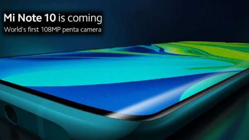 Mi Note 10 with 108MP 5 camera setup to be launched in India soon; Here&#039;s what you should know