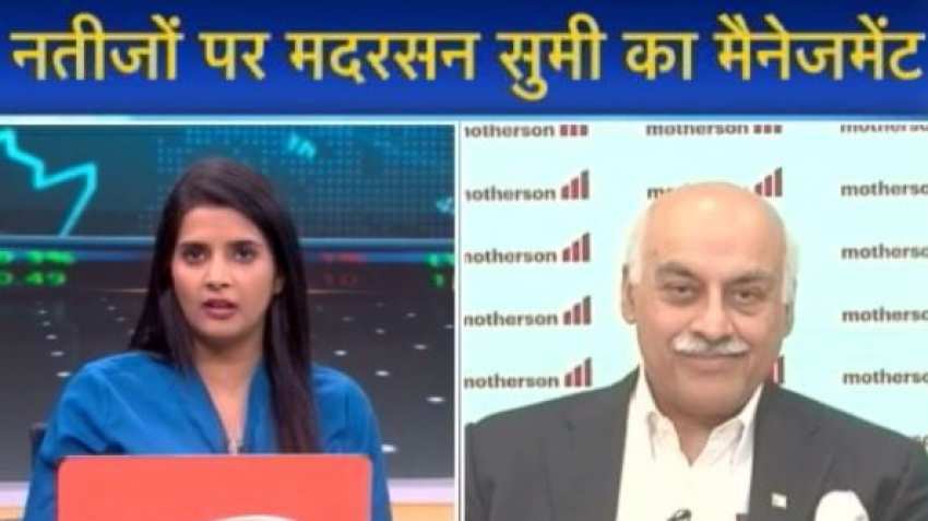 Motherson Sumi may acquire a company in next six months: Vivek Chaand Sehgal, Chairman
