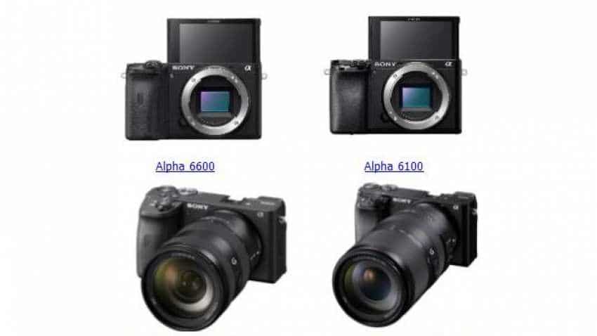 Sony Alpha 6600 and Alpha 6100: two new APS-C mirrorless cameras