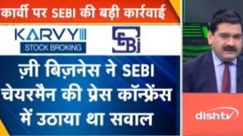 Zee Business IMPACT! SEBI bans Karvy Stock Broking from adding new clients post Rs 2,000 crore default