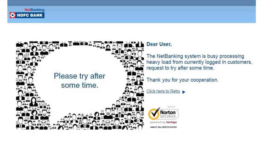 HDFC Bank website, mobile app not working for second day in a row; shocked account holders vent ire