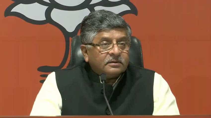 Data of 20 WhatsApp users may have been accessed  in Pegasus spyware attack, says Ravi Shankar Prasad