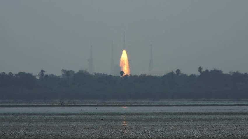 PSLV rocket lifts off with surveillance satellite RISAT-2BR1, 9 foreign satellites PSLV rocket lifts off with surveillance satellite RISAT-2BR1, 9 foreign satellites