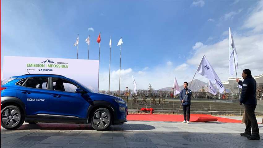  Hyundai KONA Electric SUV embarks upon Mission - EMISSION IMPOSSIBLE!