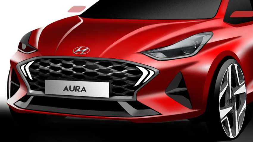Hyundai Aura: What a design! These first look pics of sensuously sporty sedan are breaking internet