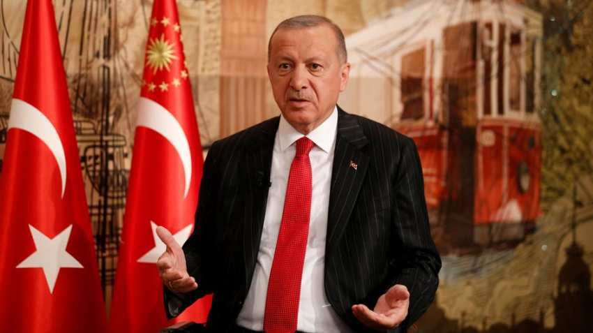 Turkish President Erdogan says Turkey not to take more Syrian refugees alone