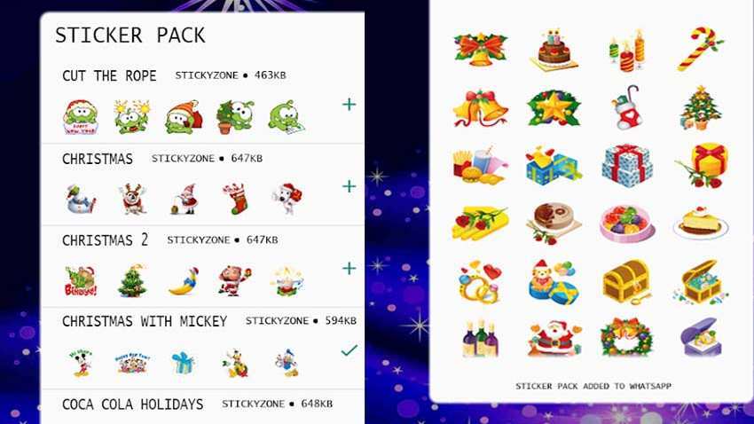 Merry Christmas 2019: How to download and send WhatsApp stickers